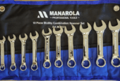 10 Piece Stubby Combination Spanner Set