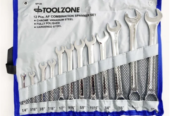 12 Piece Chrome Vanadium Combination Spanner 1/4″ – 1″