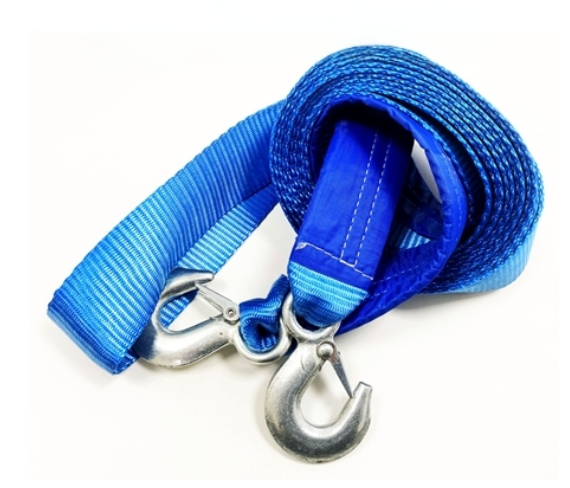 3 Ton Heavy Duty 2″ X 6M Tow Strap With Steel Hooks