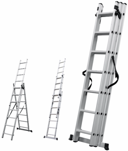 3 Section 3X7 Extension (Combi) Ladder 4.2m