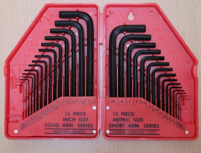 30 – Piece Hex Key Set