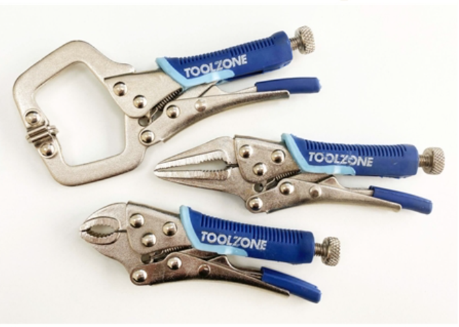 3Pc Mini Locking Wrench Set