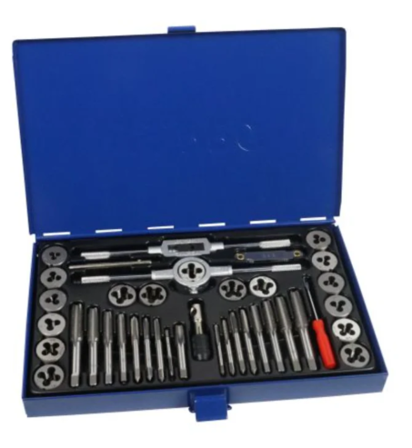 40Pc SAE Tap & Die Set