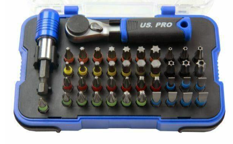 43PC Bit Set With Hex Bit Ratchet