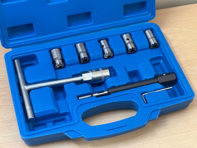 7pcs Diesel Injector Seat Cutter Set