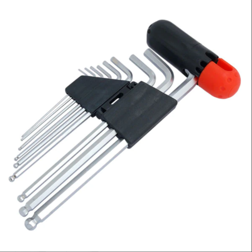 9PC BALL END HEX KEY SET