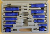 12PCS Heavy Duty Pound Through Screwdriver Set