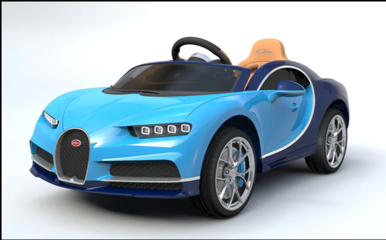 Licensed Bugatti Chiron 12V Ride on Kids Electric Car With Remote Control