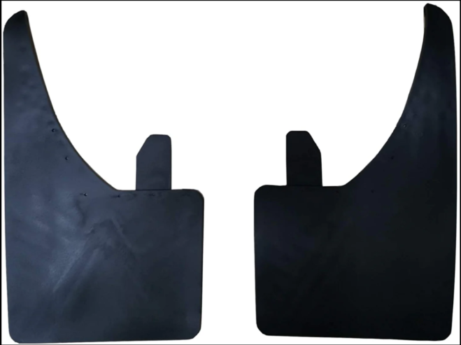 Complete Set of 2 Escort Mudflaps Universal Car Mudflaps, Front or Rear