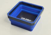 Collapsible Blue Magnetic Parts Tray | Oil Resistant