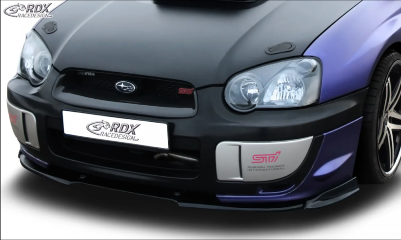 LK Performance RDX Front Spoiler VARIO-X SUBARU Impreza 3 (GD) WRX STI 2003-2005 Front Lip Splitter