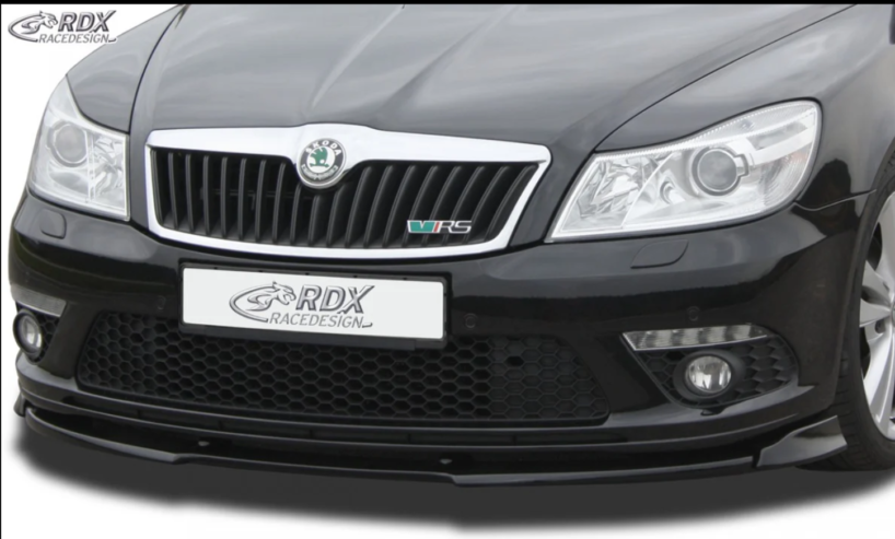 LK Performance RDX Front Spoiler VARIO-X SKODA Octavia 2 RS Facelift Typ 1Z 2008+ Front Lip Splitter