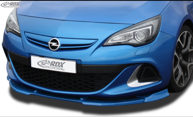 LK Performance RDX Front Spoiler VARIO-X OPEL Astra J OPC Front Lip Splitter