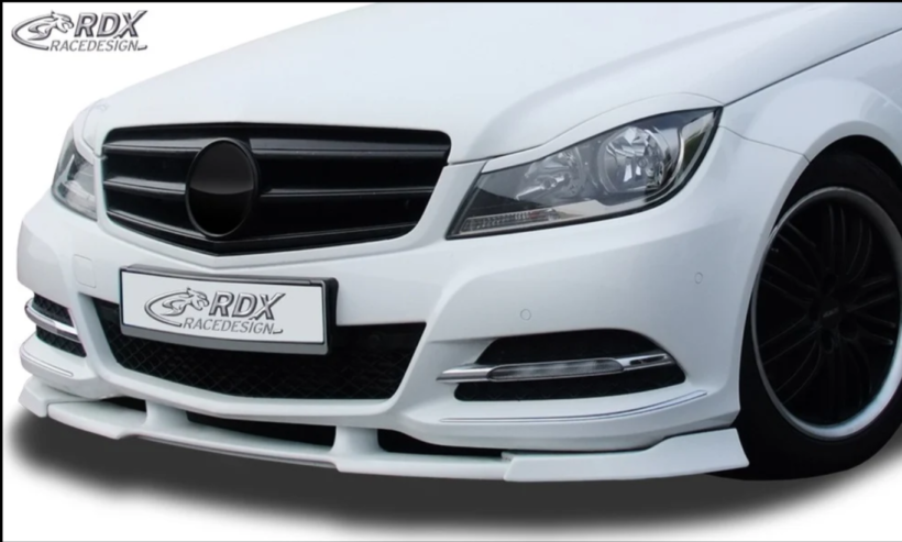 LK Performance RDX Front Spoiler VARIO-X MERCEDES C-class W204 2011+ Front Lip Splitter