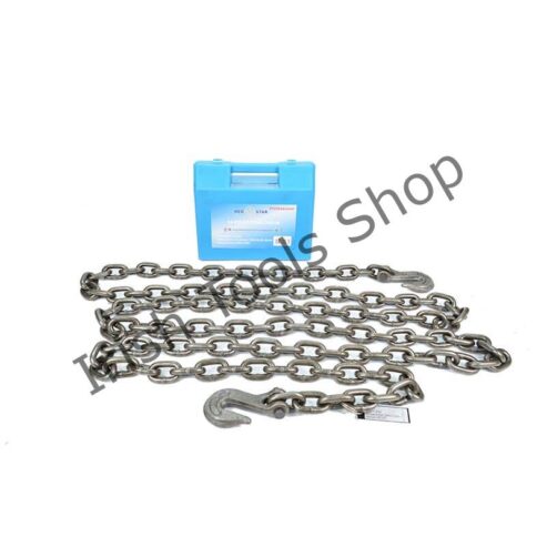 Tow Chain 14ft X 10mm Double Hook (4.26mtr X 9.5mm)