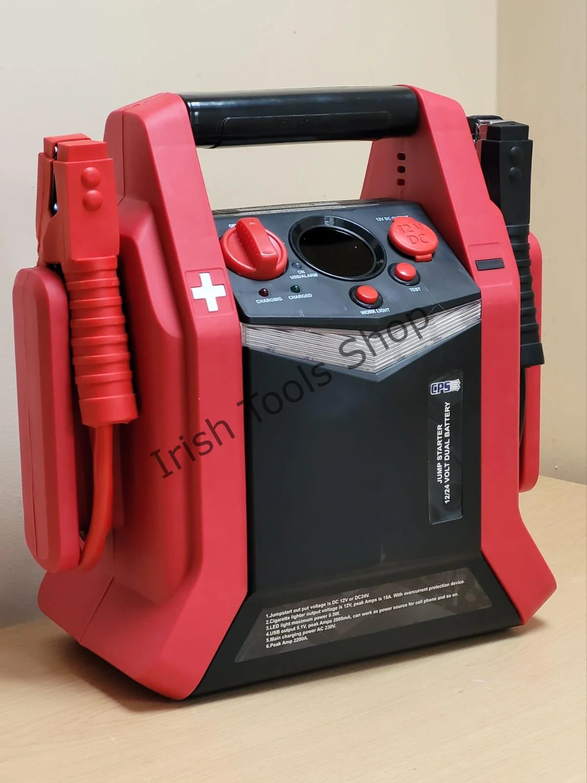 12/24V DC Dual Battery Mobile Jump Starter / Power