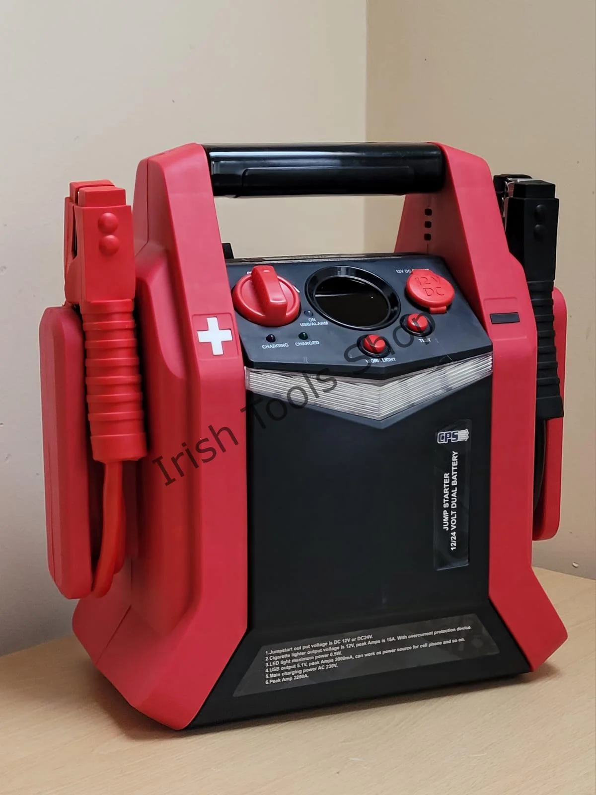 12/24V DC Dual Battery Mobile Jump Starter / Power