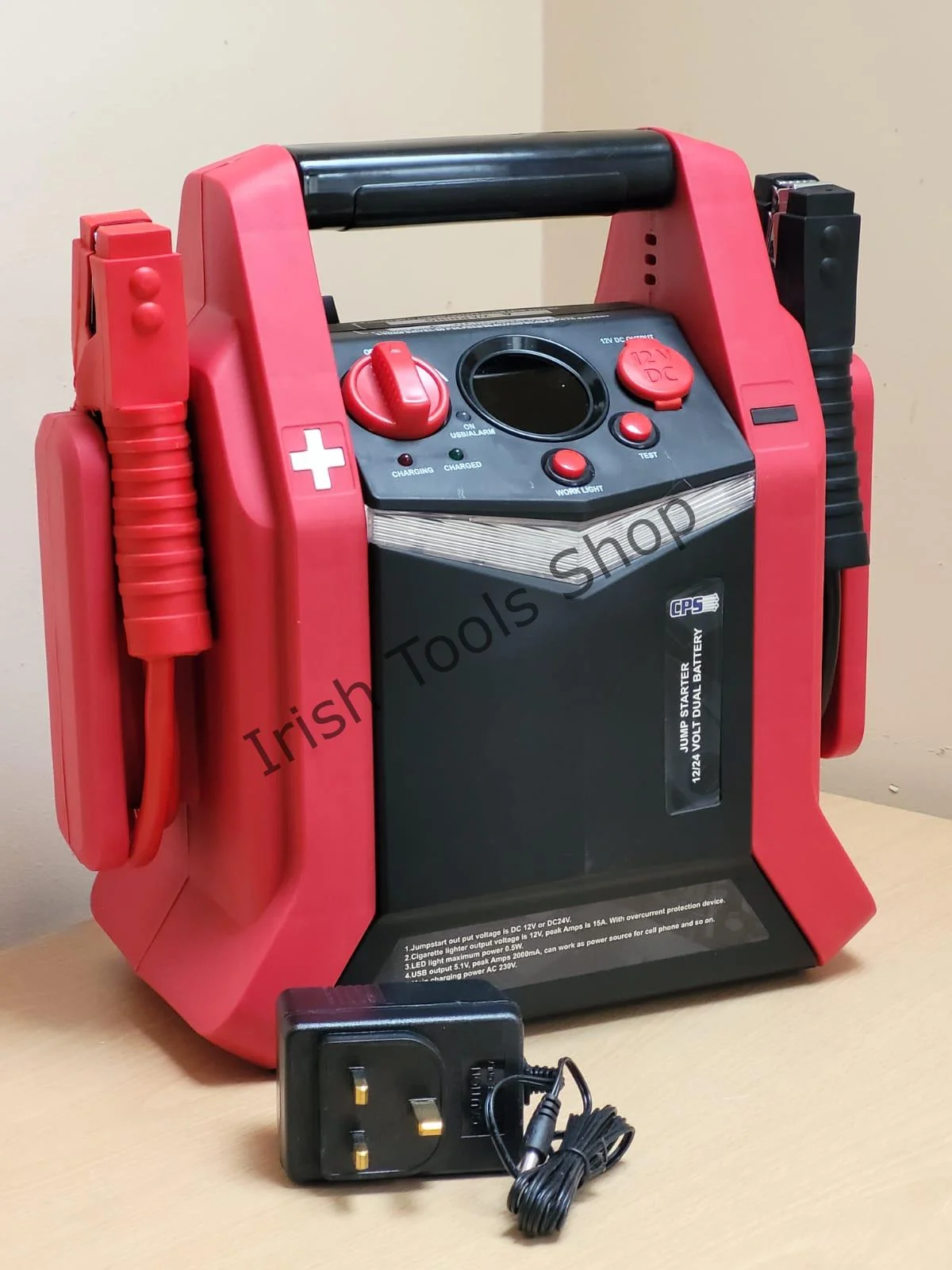 12/24V DC Dual Battery Mobile Jump Starter / Power