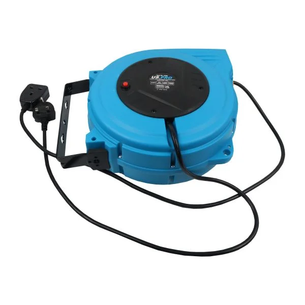 US PRO 15 Meter Wall Mounted Retractable Cable Ree
