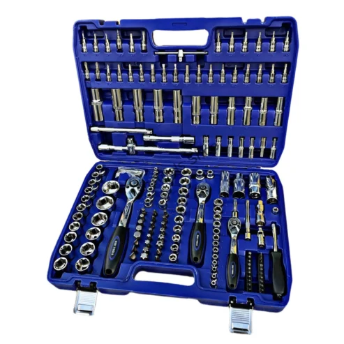 172 Piece 1/2″, 3/8″, 1/4″ Drive Socket Set