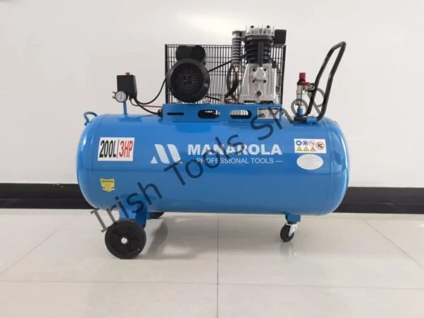 Portable 200 Liter 3HP Electric Air Compressor 8 Bar