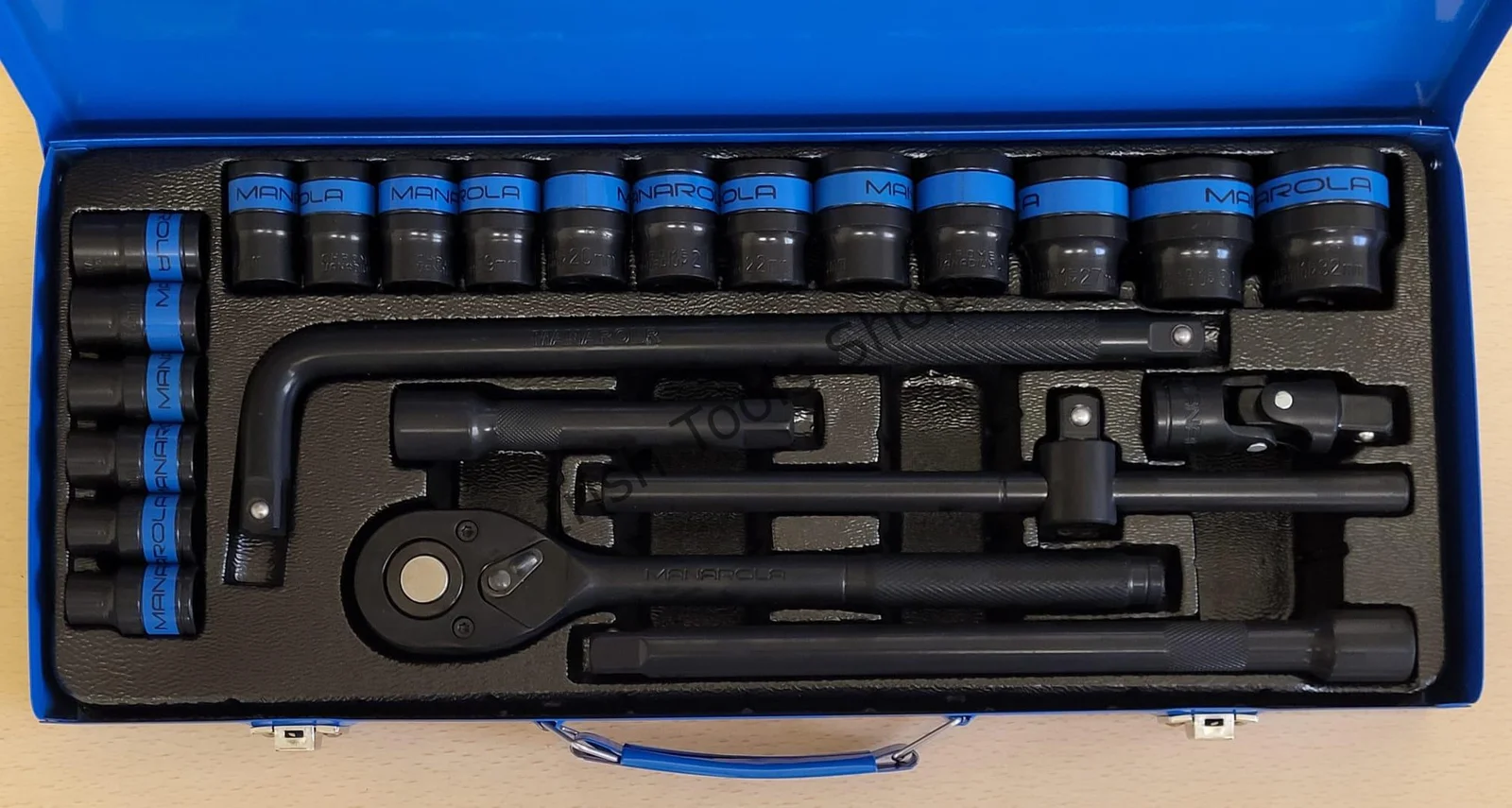 Professional 24 Piece 1/2″ Drive Impact Socket Tool Set