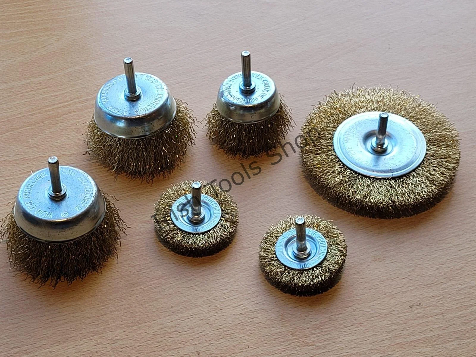 24Pc Assorted Wire Wheels