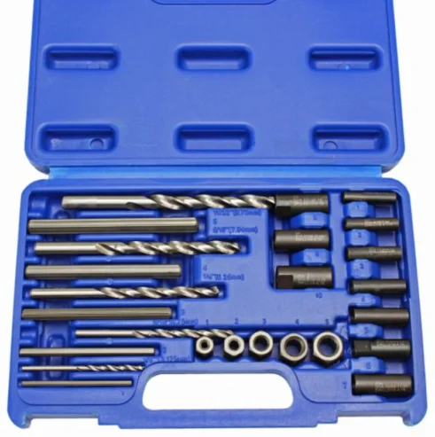 US PRO 25 Piece Screw & Bolt Extractor Drill & Guide Set