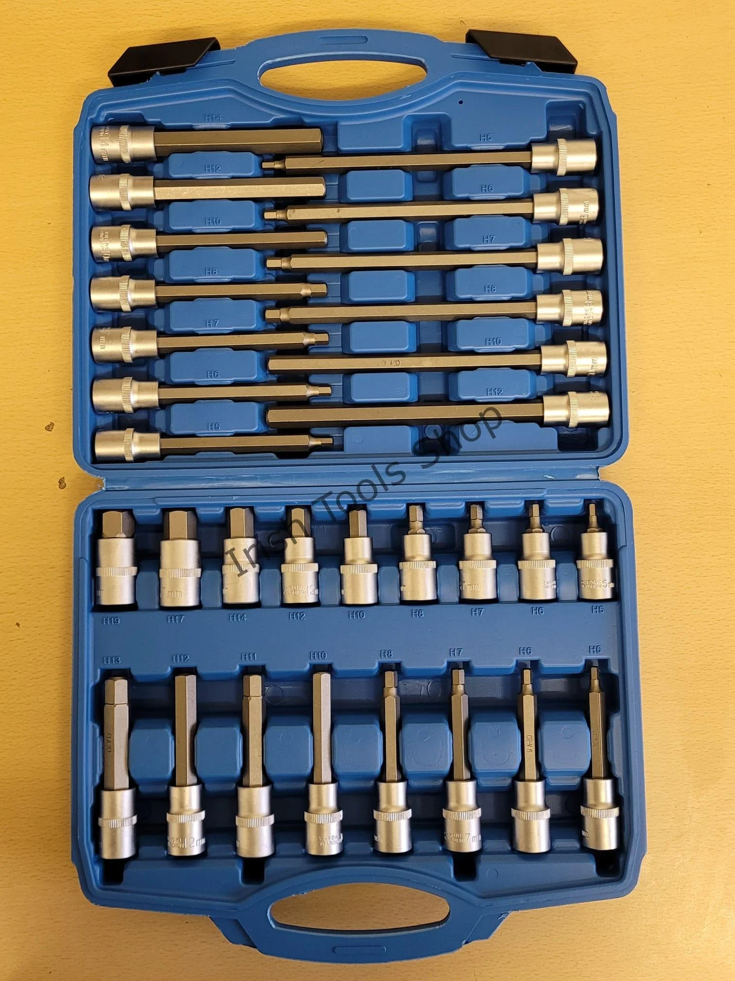 30 Piece 1/2″ Drive Hex Bit Socket Set