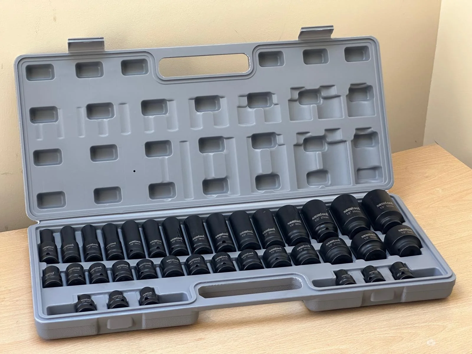 35 Piece 1/2″ Drive Air Impact Socket Set | Length 38mm & 78mm