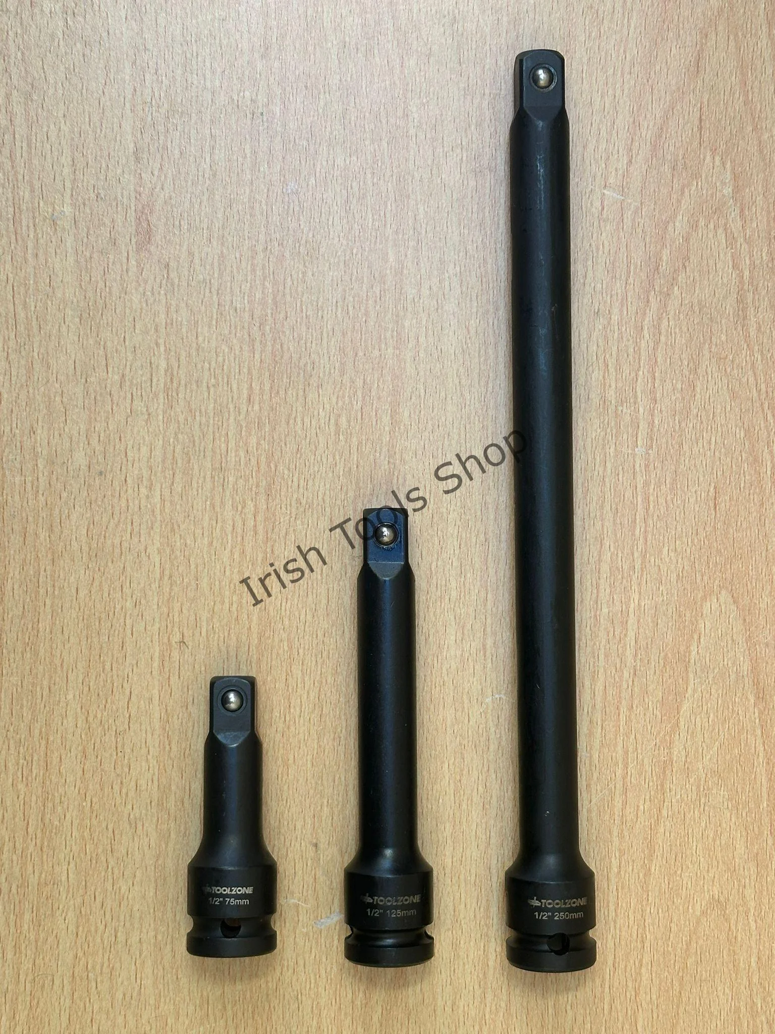 3Pc 1/2″ Impact Extension Bars €10.00