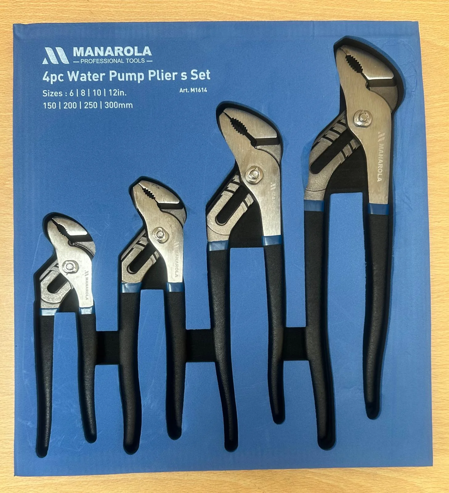 4pc Water Pump Pliers Set