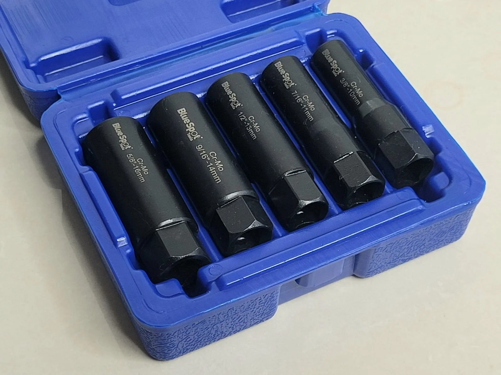 5 Piece 3/8″ Drive Deep Impact Bolt & Nut Remover Set | 10mm – 16mm