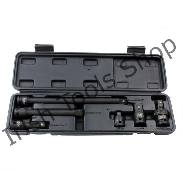 6 Piece 1/2″ Drive Impact Socket Accessory Set