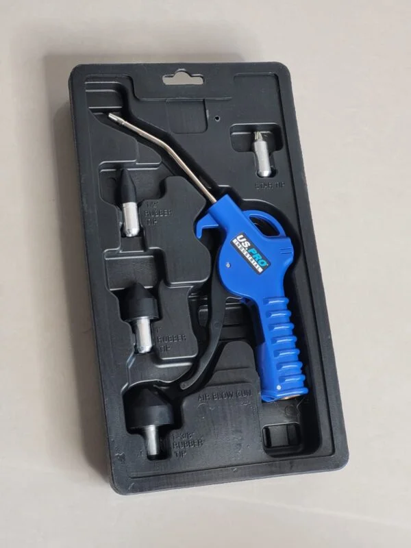 US PRO Air dust gun Kit With Interchangeable 4″ Nozzles | Ergonomic Design