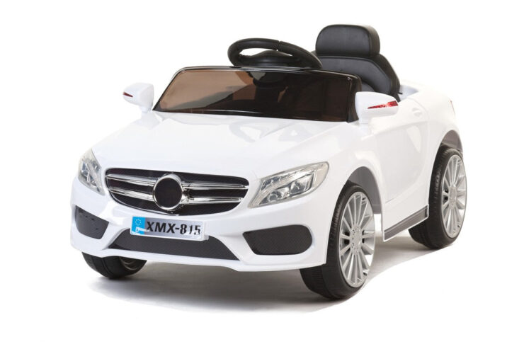 White SL Roadster – 12V Kids’ Electric Ride On Car