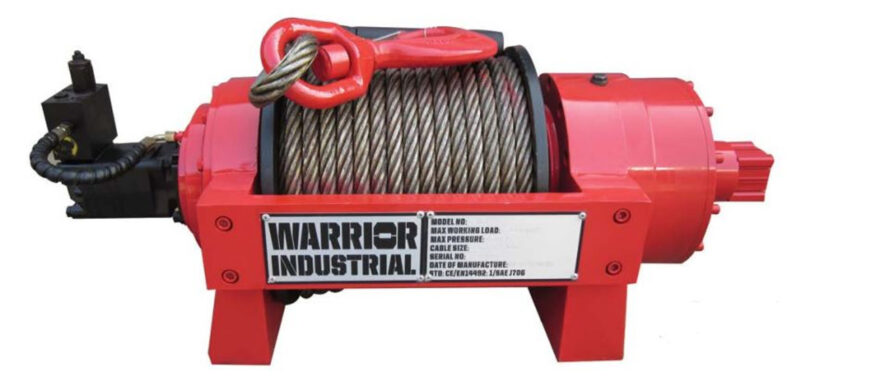 Warrior 13.5JP 13.5 Tonne Industrial Hydraulic Winch