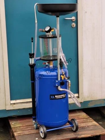 80 Litre Oil Pan Drainer / Collector | Air Pressure 8 – 10 Bar