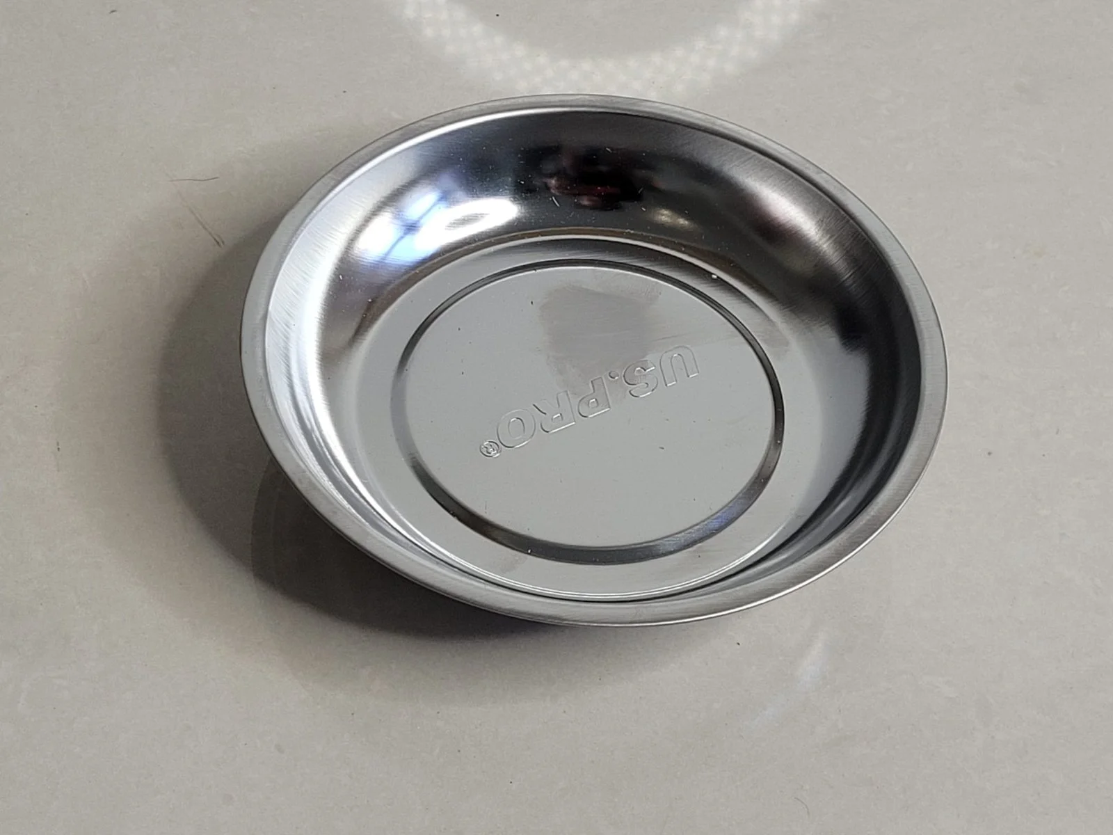 US PRO 6″ Stainless Steel Magnetic Parts Bowl