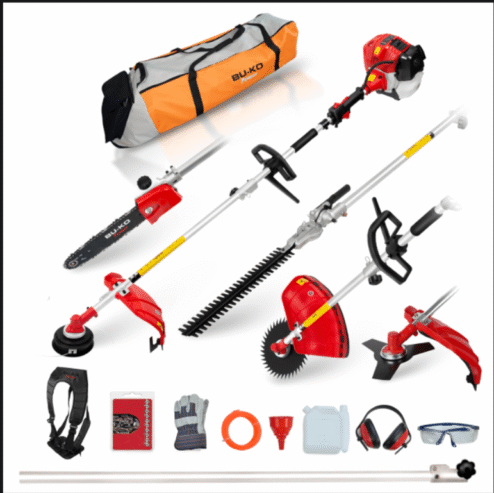 BU-KO – 2 Stroke 52cc 5 in 1 Multi-Tool With Tool Bag