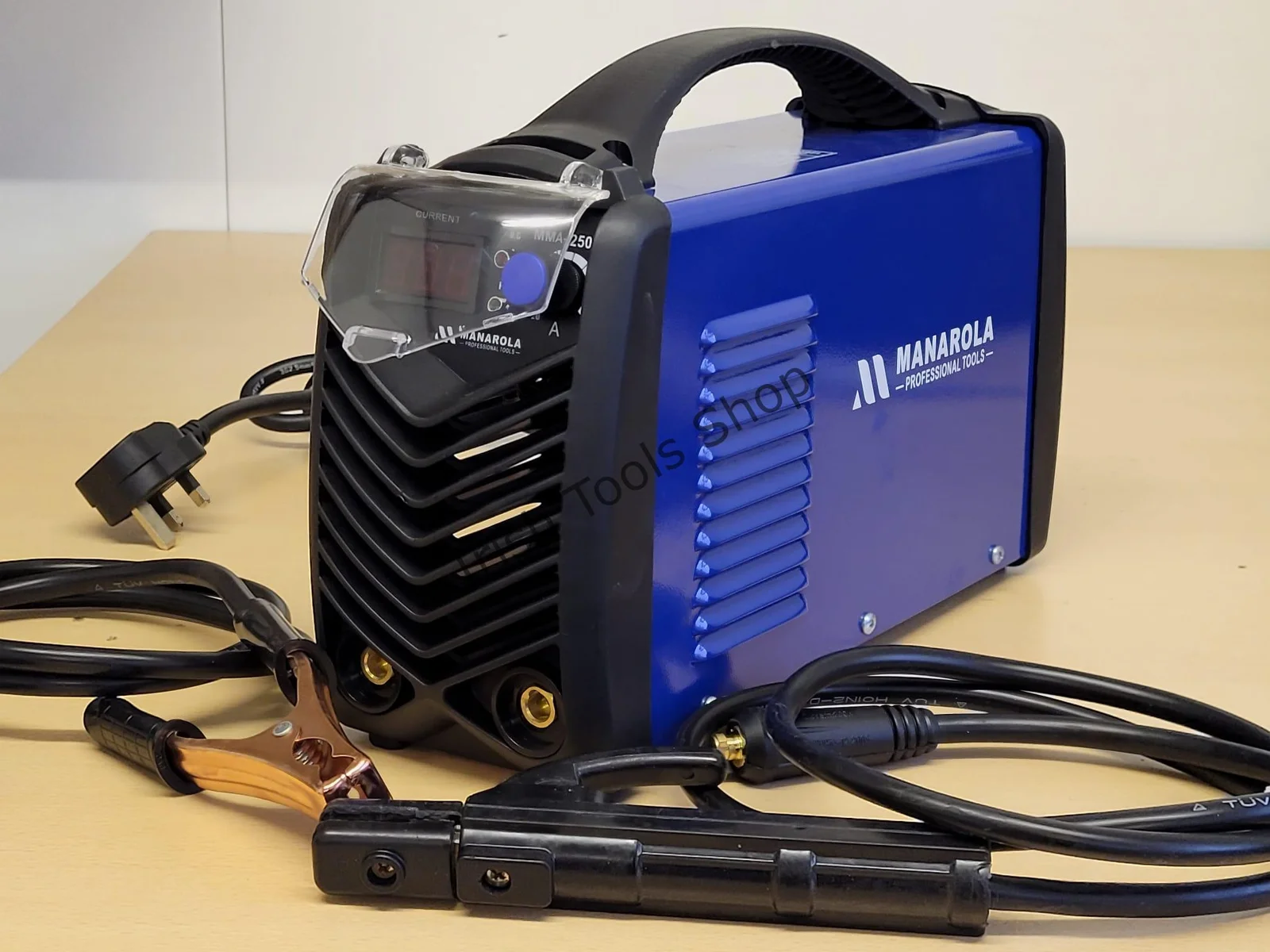 MMA ARC Welder Inverter Gasless 250 Amp DC Anti-Stick Welding Machine 240V AC With Welding Mask