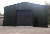 !!47ft x 30ft x 14ft FULLY SHEETED WITH DOORS!!!