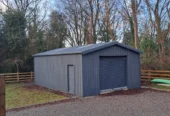 31ft 6inc x 20ft x 10ft Galv purlins