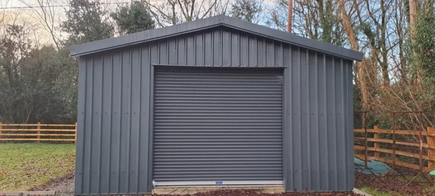 31ft 6inc x 20ft x 10ft Galv purlins
