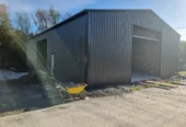 !!47ft x 30ft x 14ft FULLY SHEETED WITH DOORS!!!