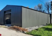 !!47ft x 30ft x 14ft FULLY SHEETED WITH DOORS!!!