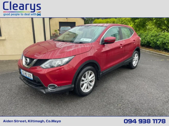 Nissan Qashqai 1.5 SV SAFETY PK E6 4DR