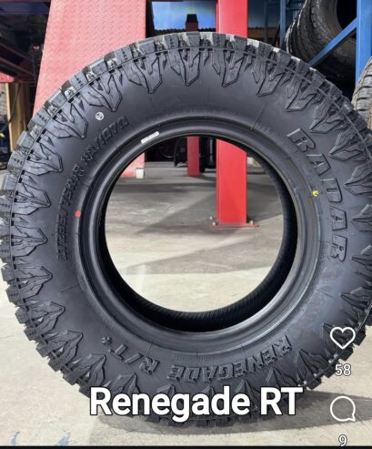 Tyres 4×4 all terrain + mud