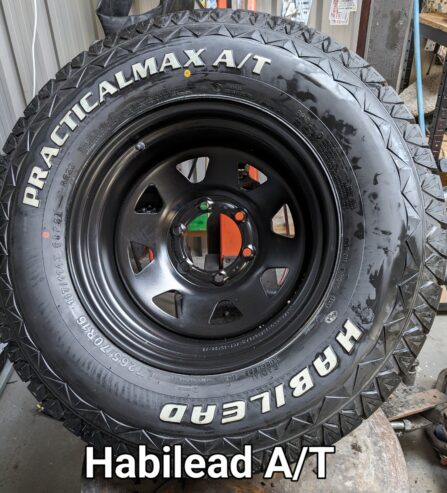 Tyres 4×4 all terrain + mud