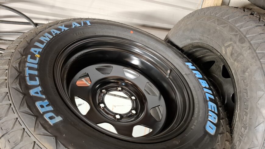 Tyres 4×4 all terrain + mud